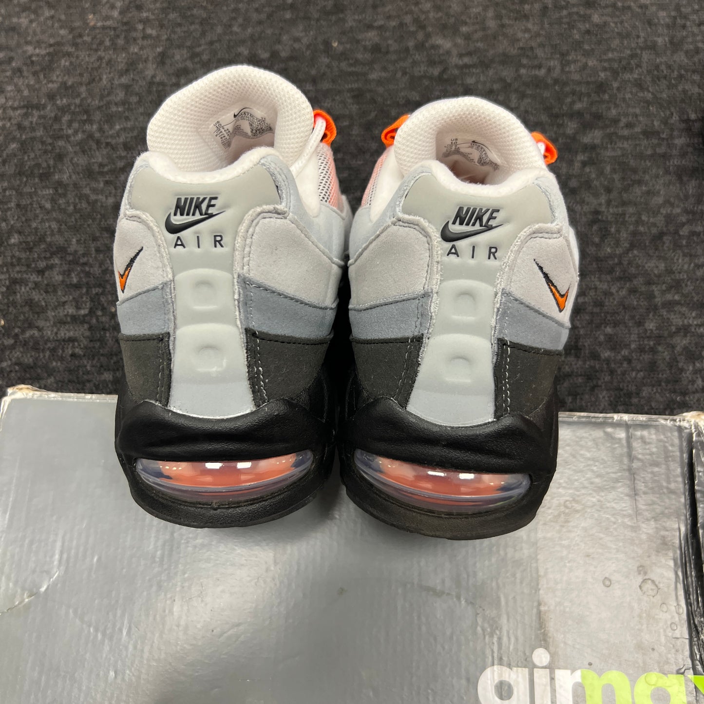 AIRMAX 95 MANDARIN BIG BUBBLE UK9