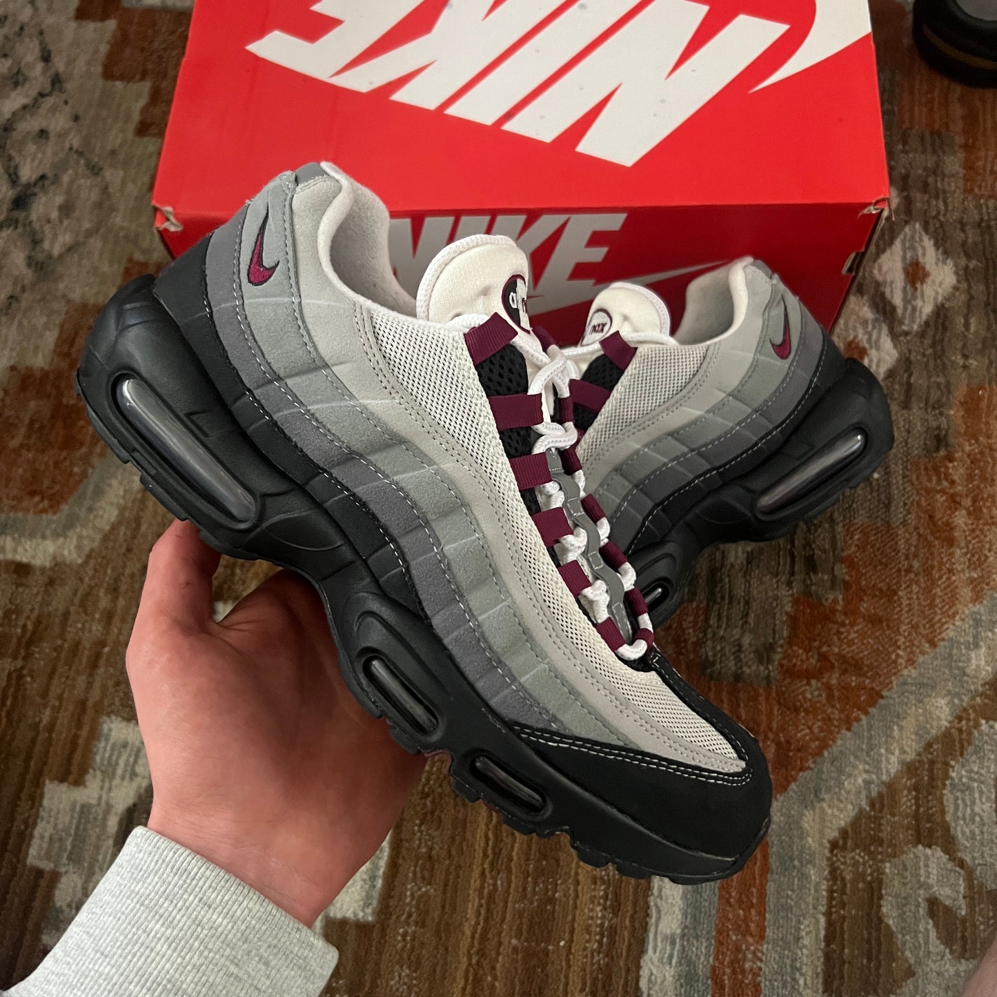 AIRMAX 95 BEETROOT UK9