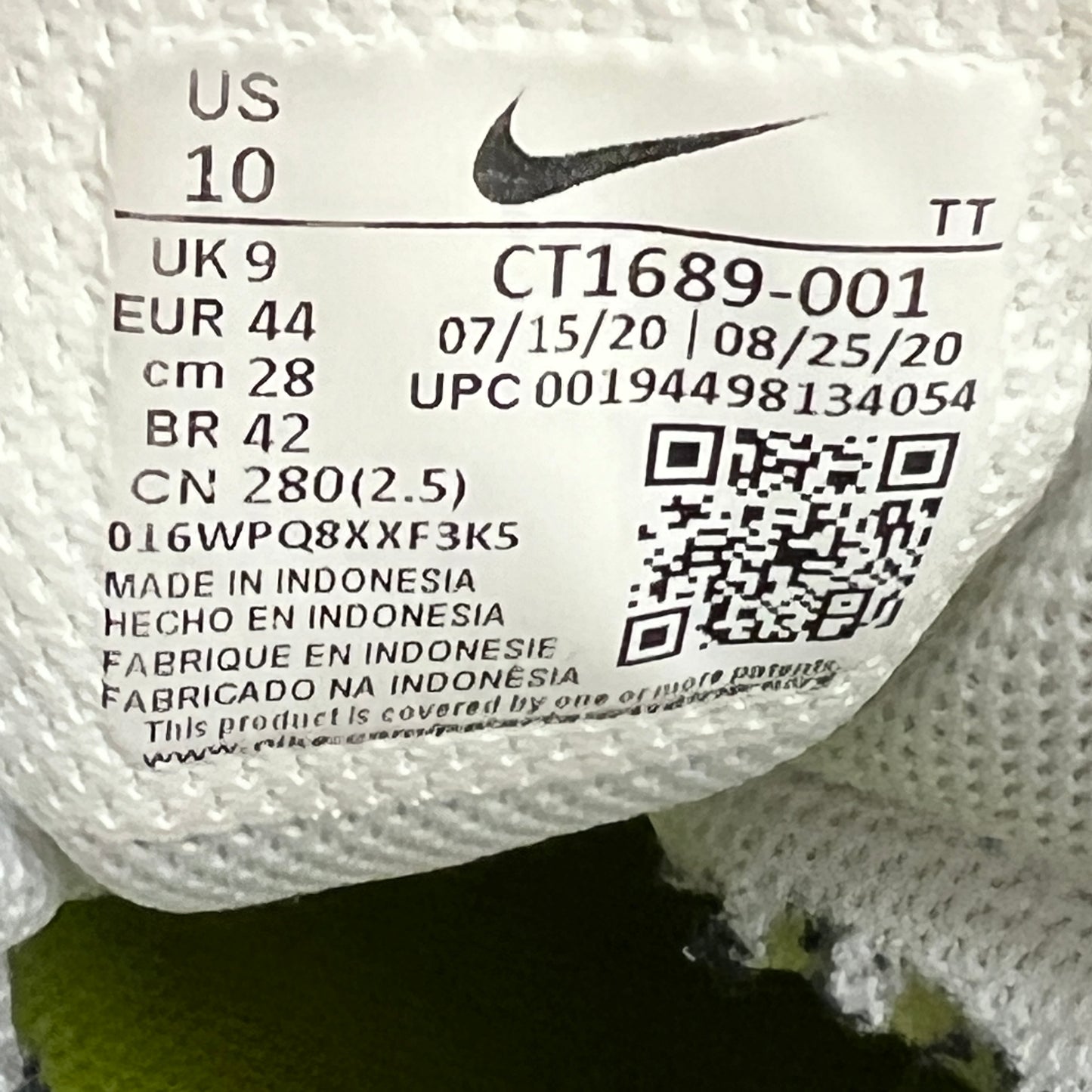 AIRMAX 95 NEON 2020 UK9
