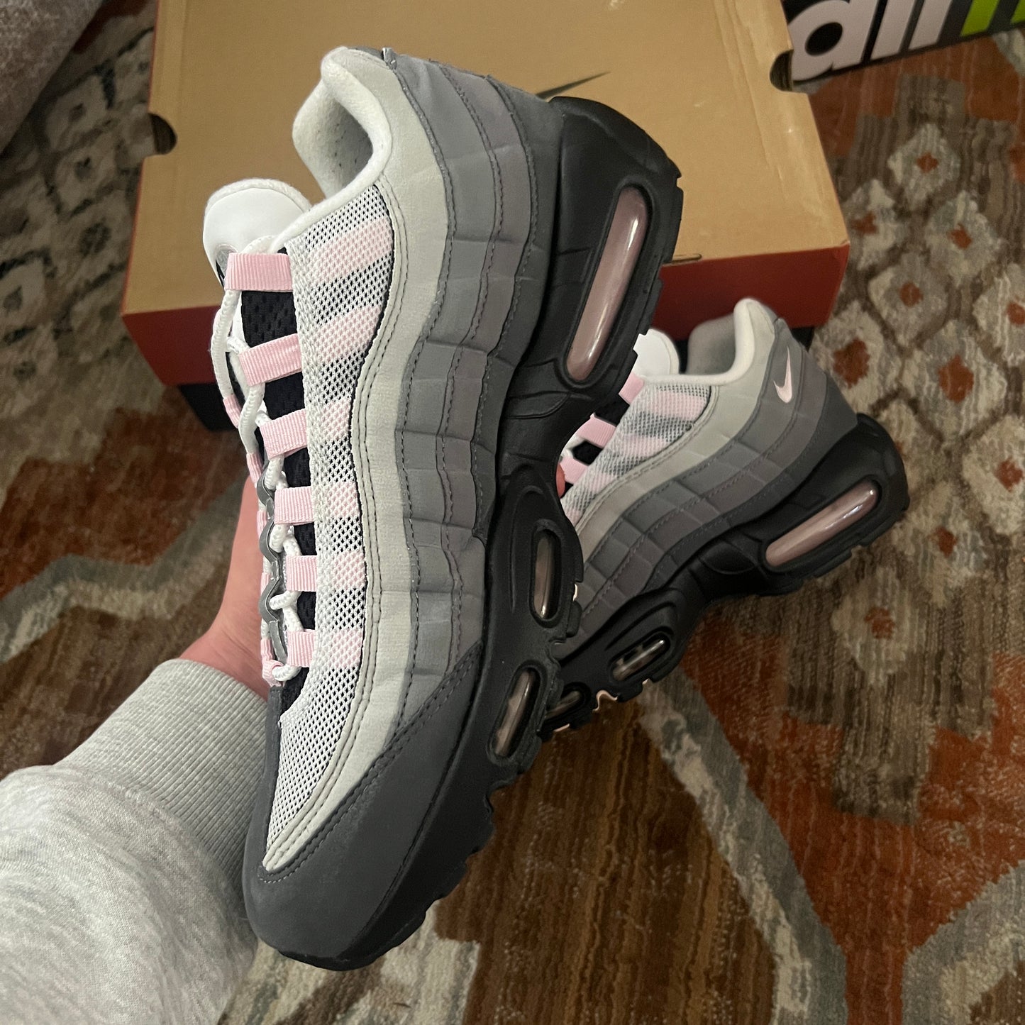 AIRMAX 95 PINK FOAM UK9