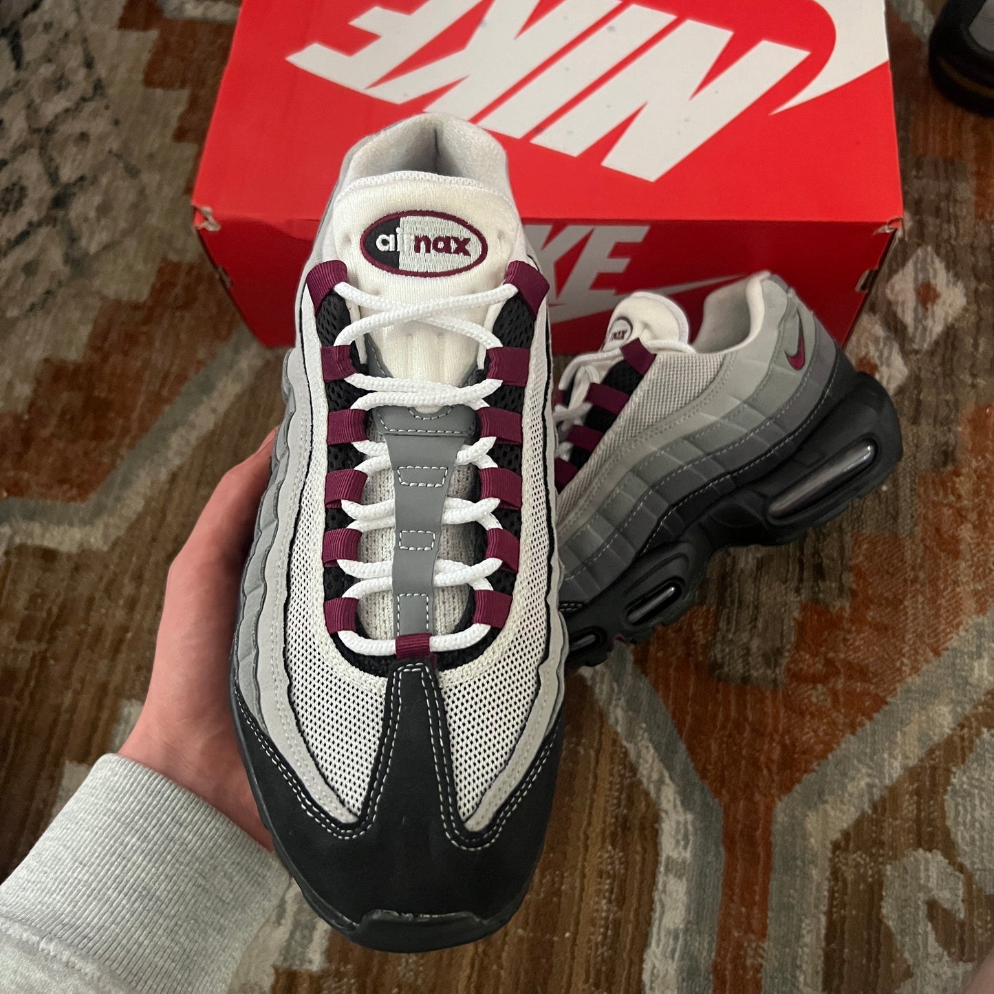 AIRMAX 95 BEETROOT UK9
