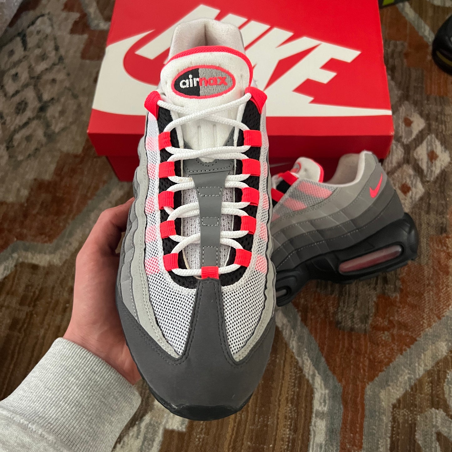 AIRMAX 95 SOLAR RED UK10