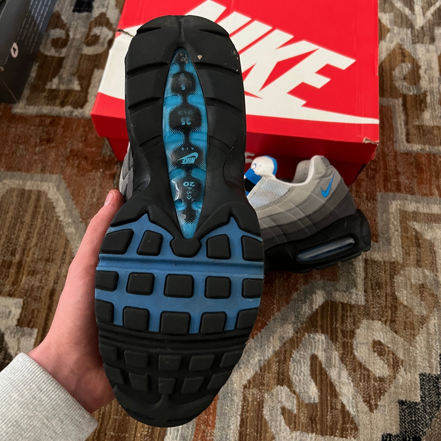 AIRMAX 95 CRYSTAL BLUE UK9.5