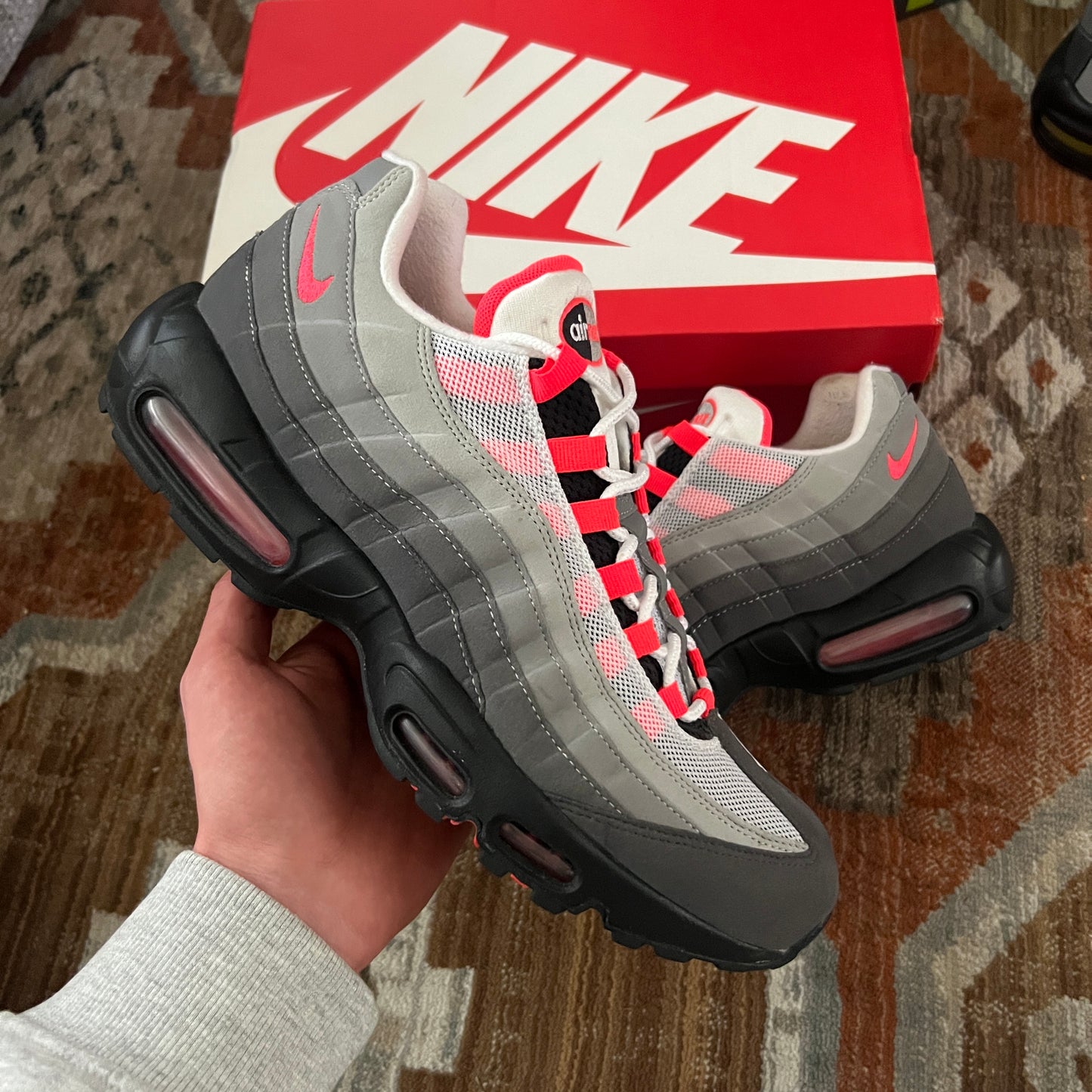 AIRMAX 95 SOLAR RED UK10
