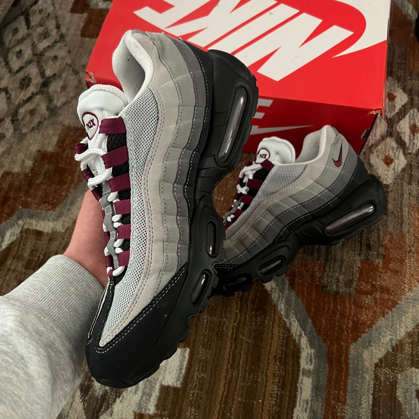 AIRMAX 95 BEETROOT UK8.5