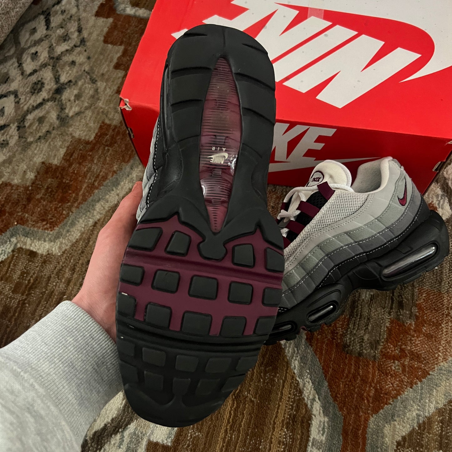 AIRMAX 95 BEETROOT UK9