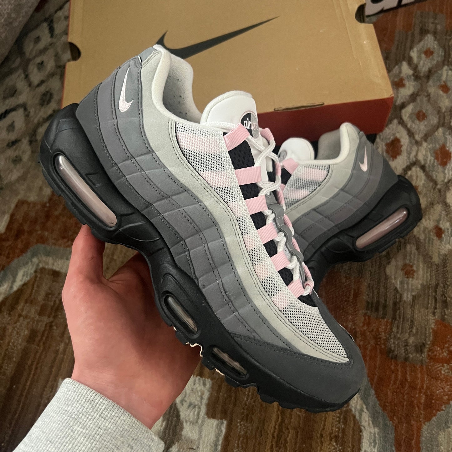 AIRMAX 95 PINK FOAM UK9