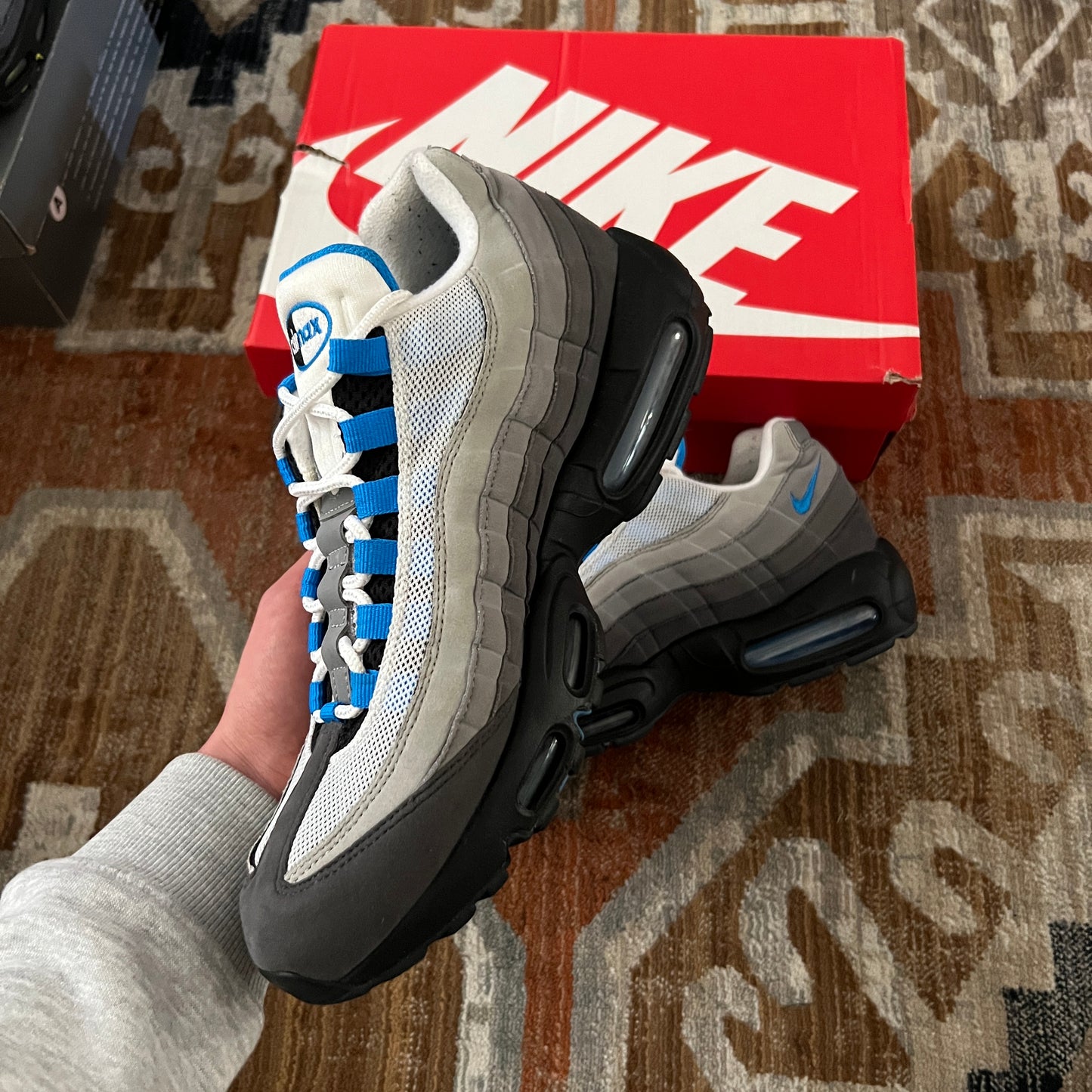 AIRMAX 95 CRYSTAL BLUE UK9.5