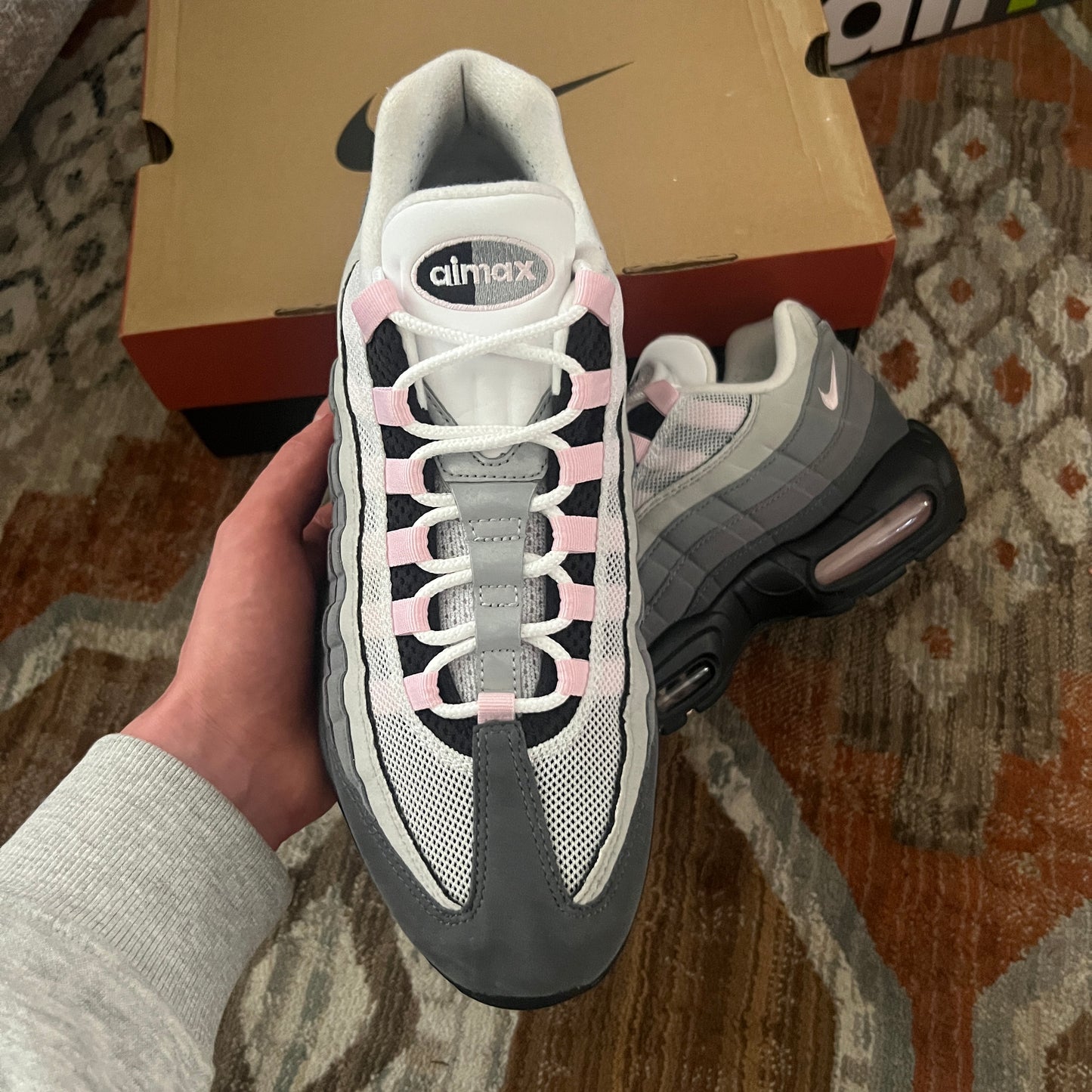 AIRMAX 95 PINK FOAM UK9
