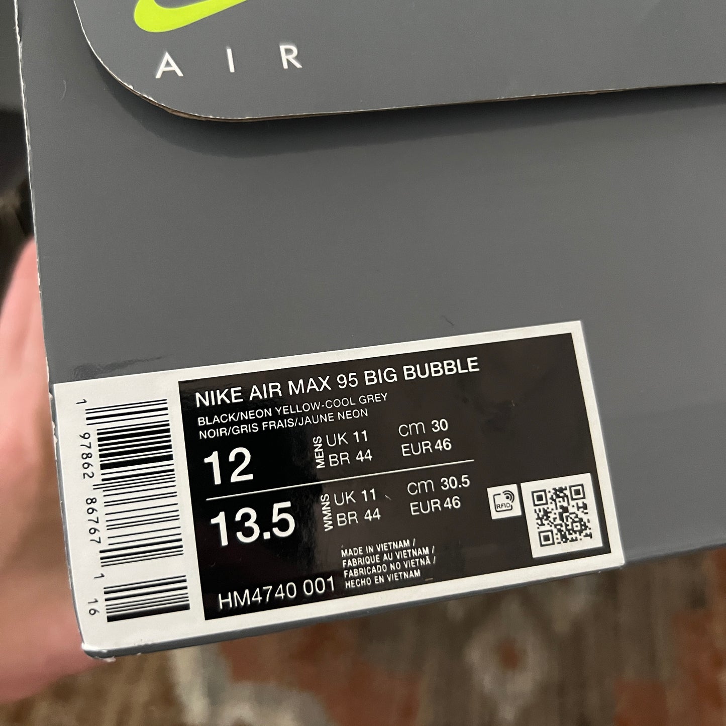 AIRMAX 95 NEON 2025 UK11
