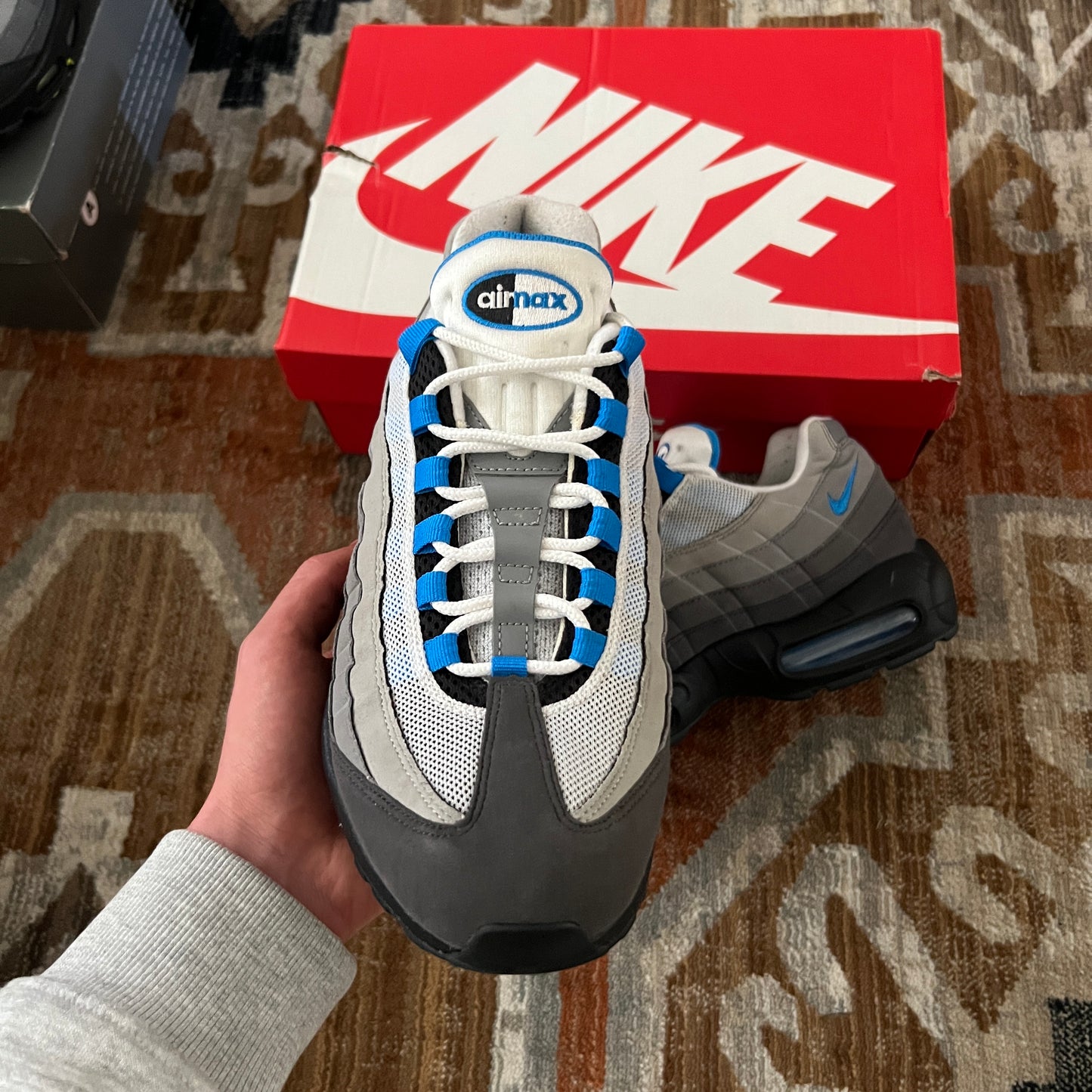 AIRMAX 95 CRYSTAL BLUE UK9.5