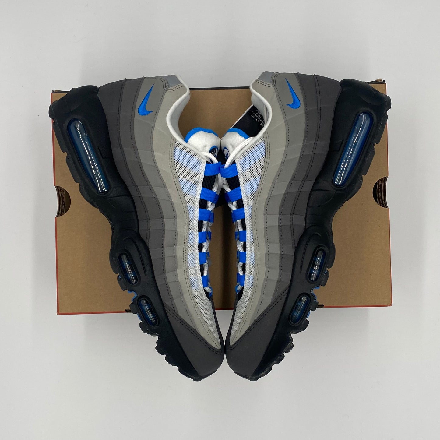 UK9.5 CRYSTAL BLUE AIRMAX 95