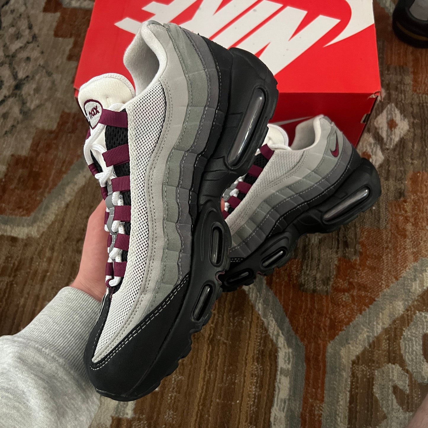 AIRMAX 95 BEETROOT UK9