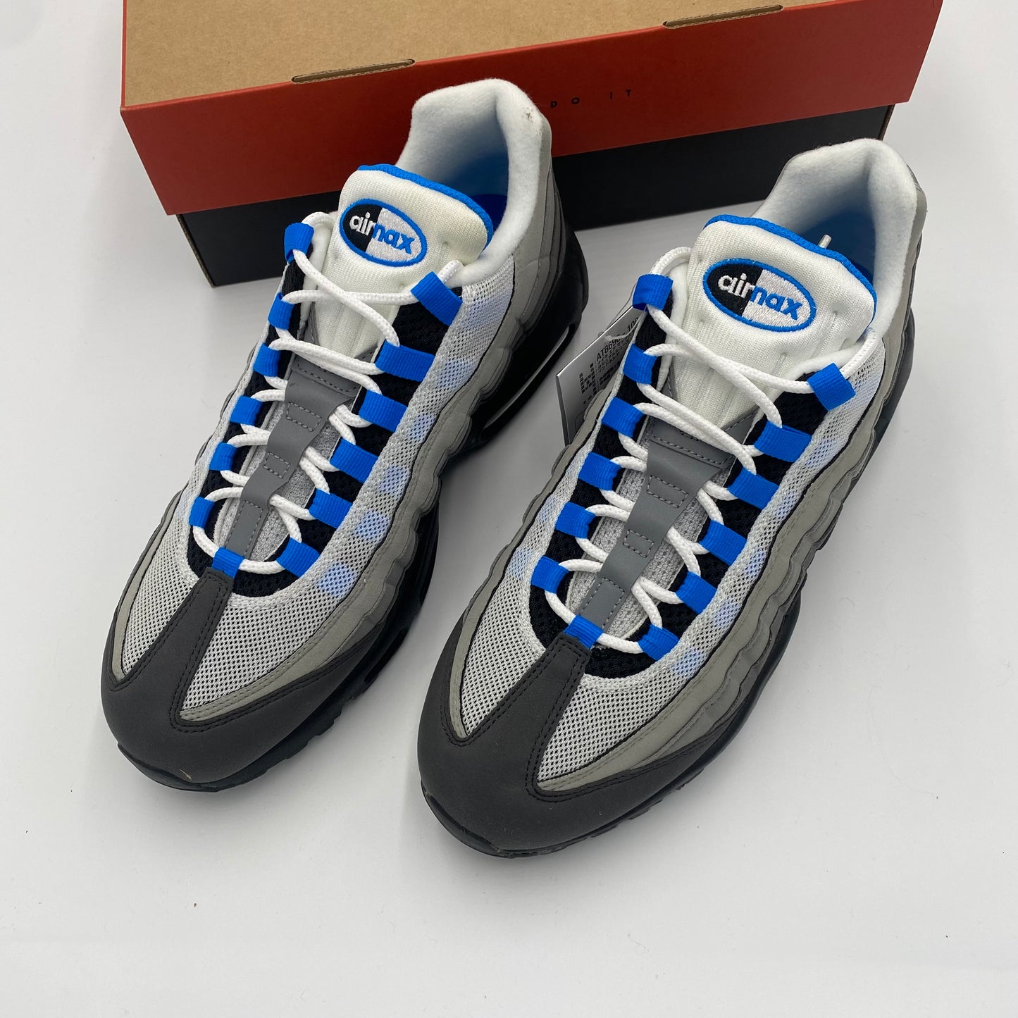 UK9.5 CRYSTAL BLUE AIRMAX 95