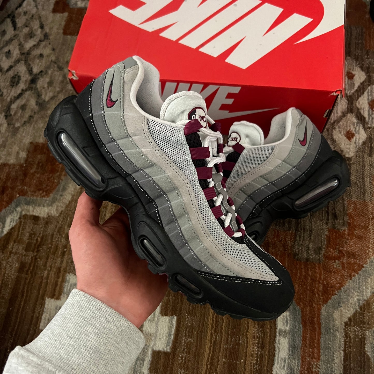 AIRMAX 95 BEETROOT UK8.5
