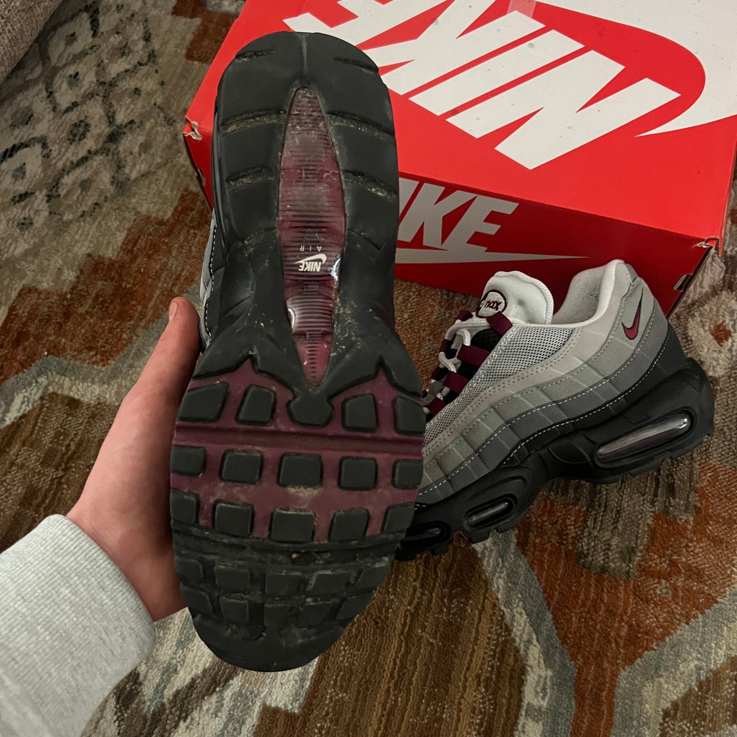 AIRMAX 95 BEETROOT UK8.5