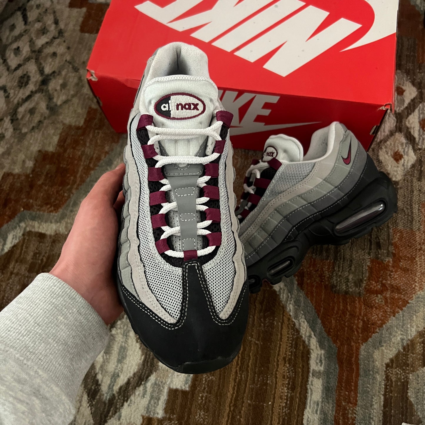 AIRMAX 95 BEETROOT UK8.5
